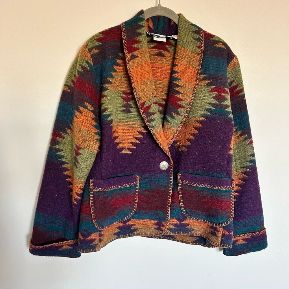 Rhonda Stark Southwestern Blazer | size S
